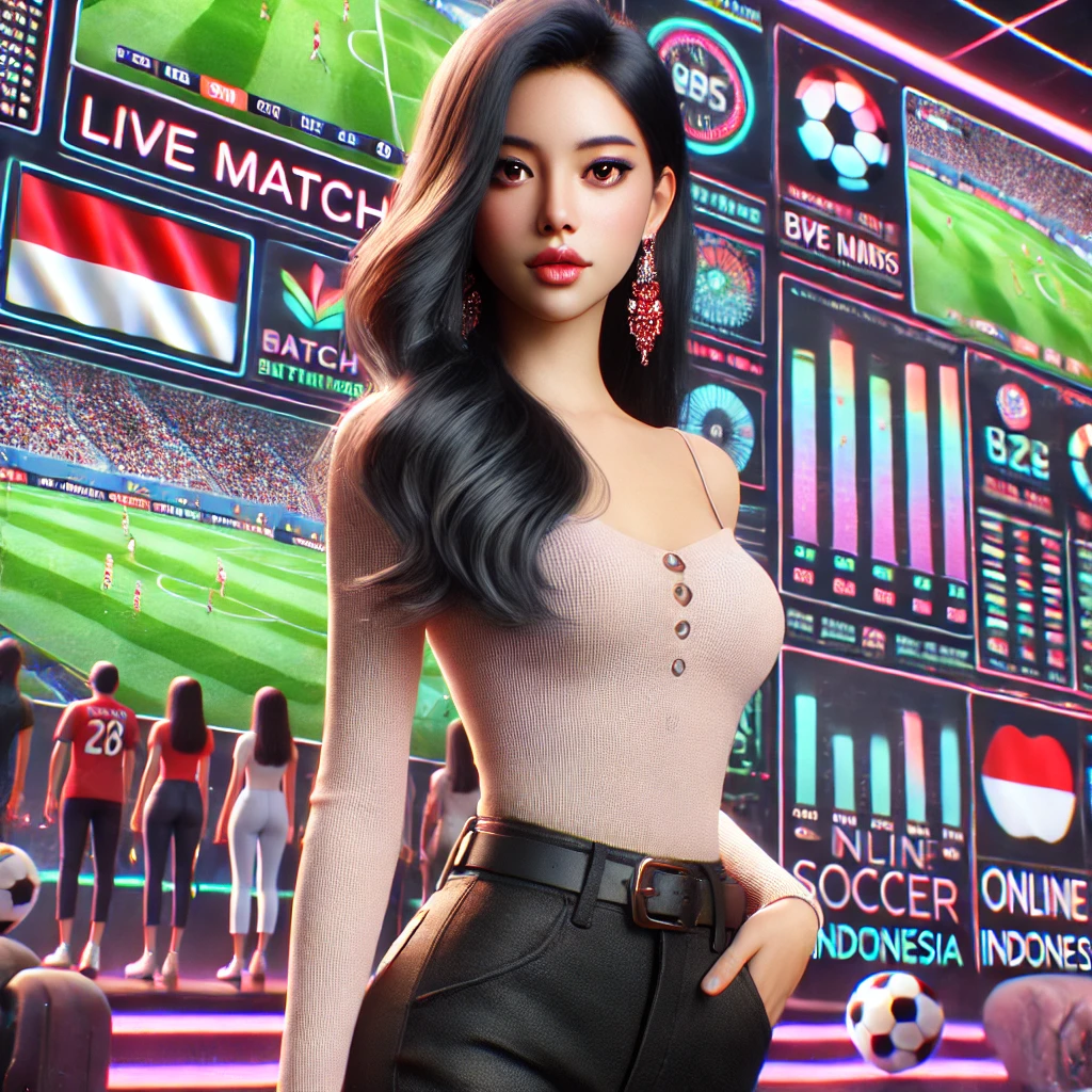 Pemain melakukan taruhan sepak bola secara live dengan perubahan odds secara real-time